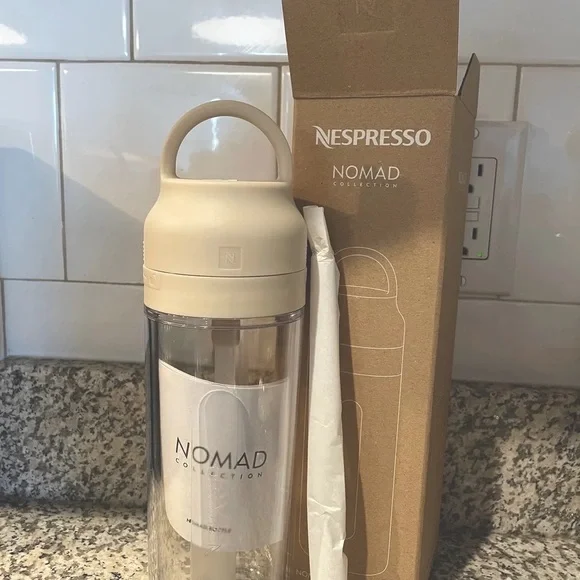 Nespresso Nomad Iced Coffee Travel Bottle/Tumbler (Large) NIB Brand New - Picture 3 of 5